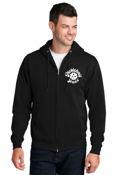 Men's Core Fleece Pickleball Jones Original Full-Zip Hooded Sweatshirt