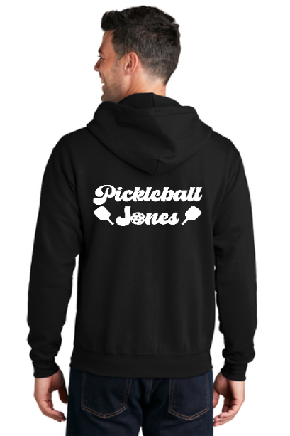 Men's Core Fleece Pickleball Jones Original Full-Zip Hooded Sweatshirt