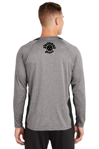 Men's Colorblock Long Sleeve PBJ Chest Logo