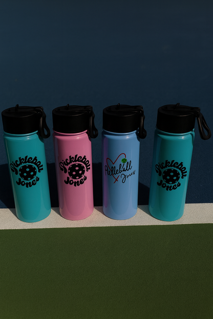 22 oz Stainless Steel Water Bottles w/ Travel Lid