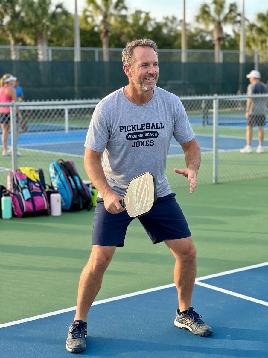 Men's Short Sleeve "Varsity" Virginia Beach