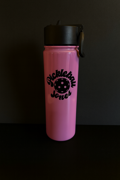 22 oz Stainless Steel Water Bottles w/ Travel Lid