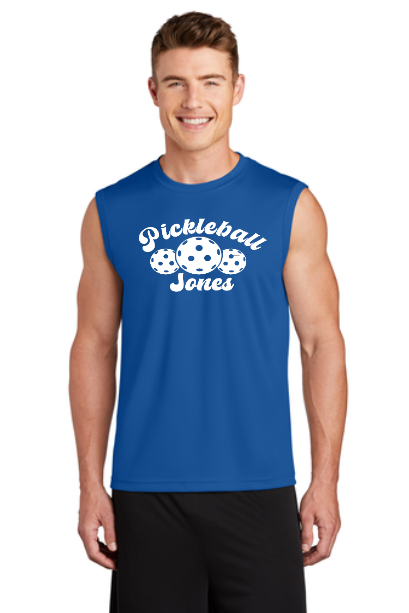 Men's Sleeveless Tank Triple Pickle Royal Blue