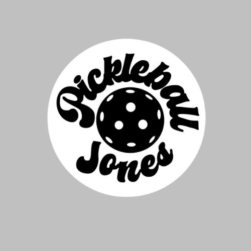 Pickleball Jones 3 inch circle sticker